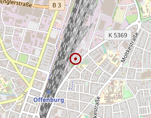 Karte: DRK Kreisverband Ortenau e.V. Sozialstation