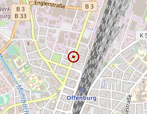 Karte: Betreuungs- und Entlastungsangebot in Gruppen - Gruppenangebot Tagesstätte Regenbogen