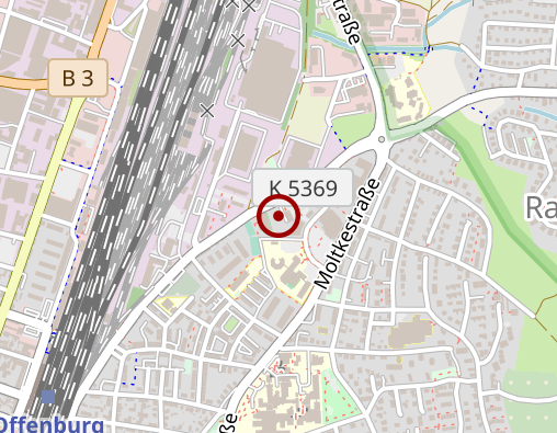 Karte: Diakonie-Sozialstation Offenburg/Ortenau gGmbH