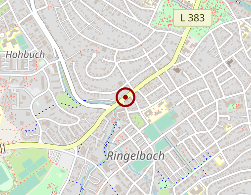 Karte: BAFF - Einzelveranstaltungen (Tagesbetreuungen in Gruppen) für Erwachsene mit Behinderung - Lebenshilfe Reutlingen e. V./BruderhausDiakonie