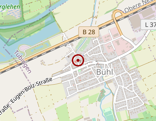 Karte: Betreuungsgruppe Café Zeitlos -Bühl (DRK)