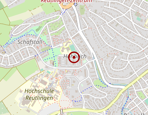 Karte: Riedinger E. Taxiunternehmen