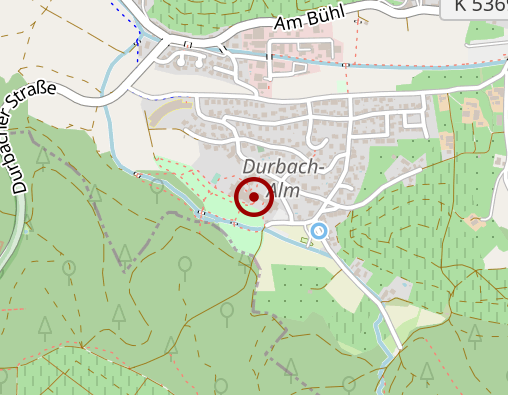 Karte: Praxis für Physiotherapie Durbach