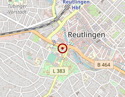 Karte: Achalm pflege Service GmbH