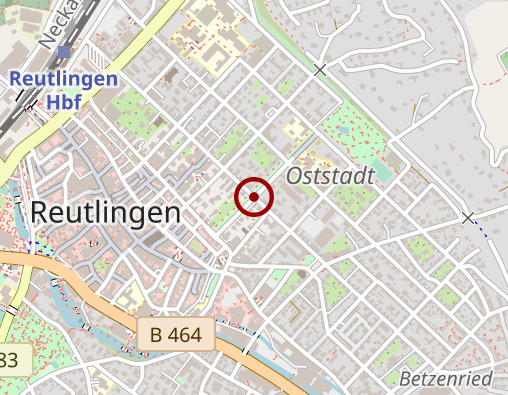 Karte: FEDER Wochenendbetreuungen für Erwachsene und Kinder/Jugendliche mit Behinderung, mit oder ohne erhöhtem Betreuungsbedarf - Lebenshilfe Reutlingen e. V./BruderhausDiakonie