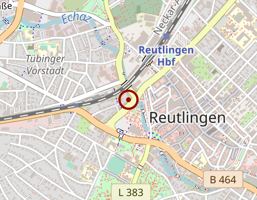 Karte: Seniorenzentrum Gustav-Werner-Stift