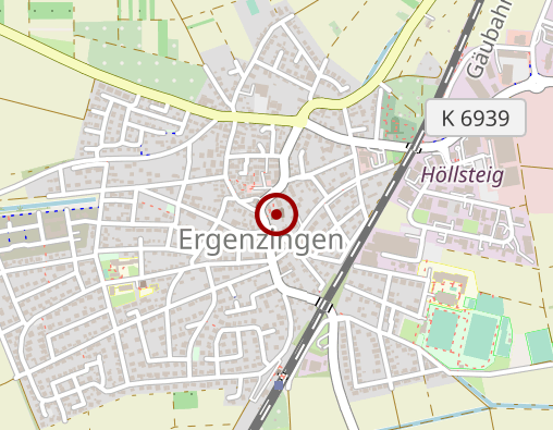 Karte: Betreuungsgruppe Ergenzingen Mittwochscafé