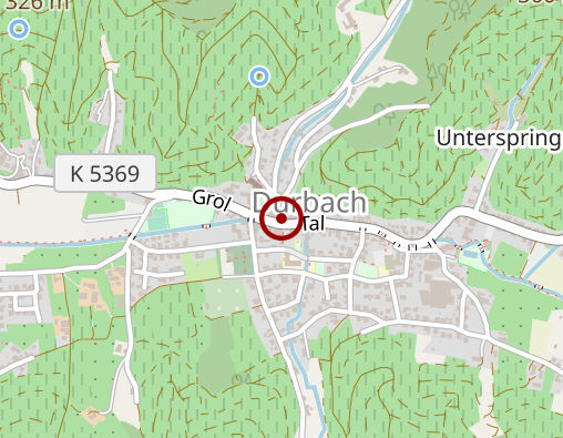 Karte: Ritter Durbach