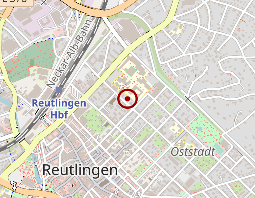 Karte: Betreutes Jugendwohnen Oberlin-Jugendhilfeverbund