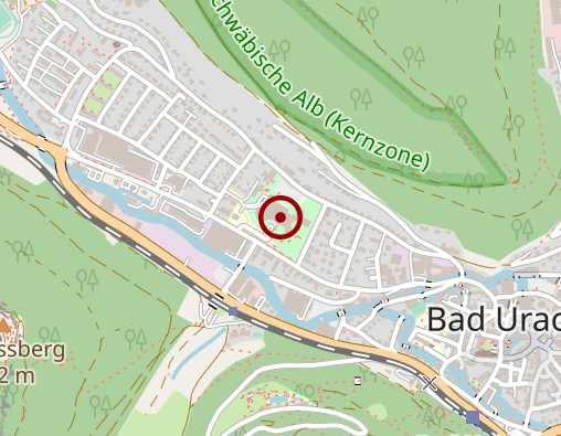 Karte: Ermstalklinik Bad Urach