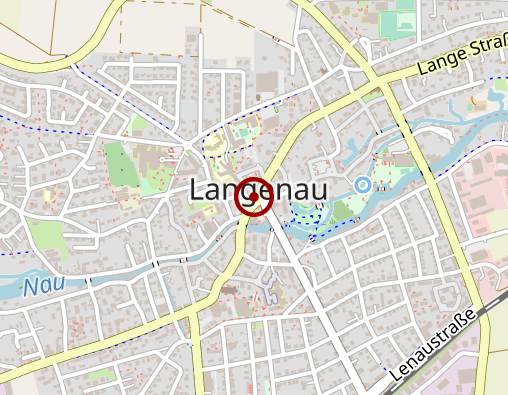 Karte: gemeinsam Nachbarschaftshilfe Langenau e.V.