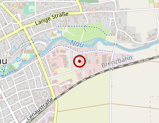 Karte: Johanniter-Unfall-Hilfe e.V. Regionalverband Ostwürttemberg