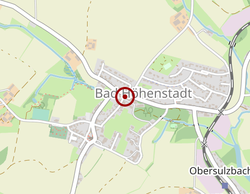 Karte: AZURIT Pflegezentrum Bad Höhenstadt