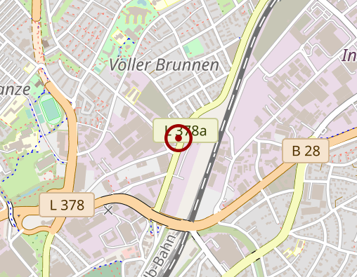 Karte: Flughafen-Shuttle Reutlingen