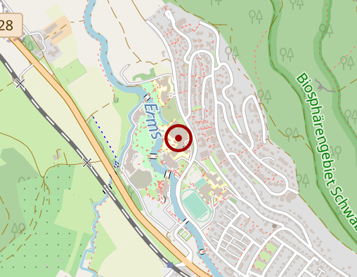 Karte: Fachkliniken Hohenurach