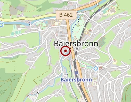 Karte: Diakoniestation Baiersbronn