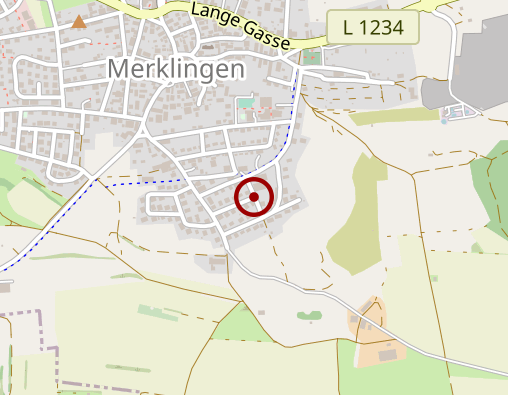 Karte: Arbeiter-Samariter-Bund Sozialstation Merklingen