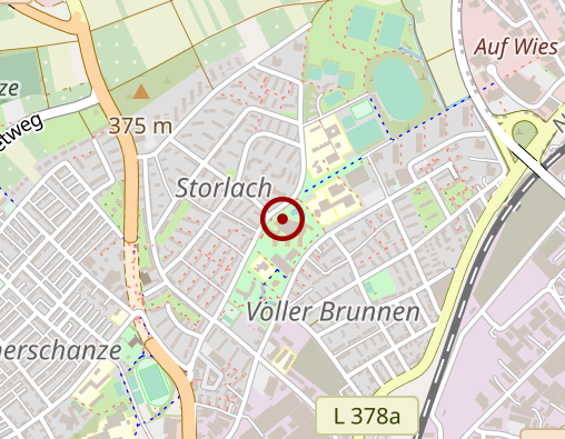 Karte: Reutlinger AltenHilfe gmbH RAH Haus Voller Brunnen