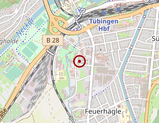 Karte: Psychoanalyse Institut Psychoanalytische - Psychotherapeutische Sprechstunde