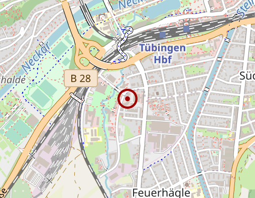 Karte: VSP - Verein für Sozialpsychiatrie Ambulante psychiatrische Pflege Tübingen