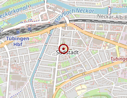 Karte: Taxi Tübingen, Inh. Uwe Wurth