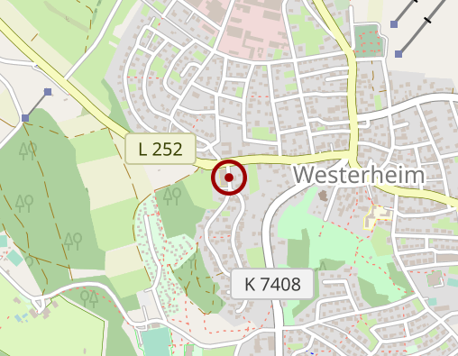 Karte: Servicehaus Sonnenhalde Pflegeheim Westerheim Sol Senioris GmbH & Co. KG