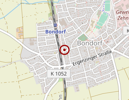Karte: Betreuungsgruppe Bondorf