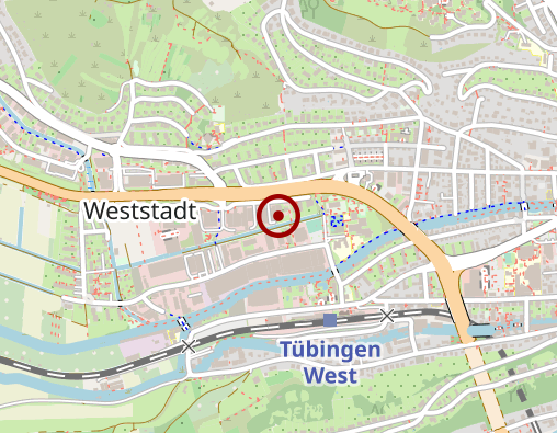 Karte: Bestattungsdienst Tübingen