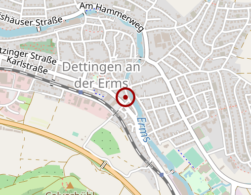 Karte: Freizeitangebot für Erwachsene mit Behinderung - BruderhausDiakonie, Behindertenhilfe Ermstal