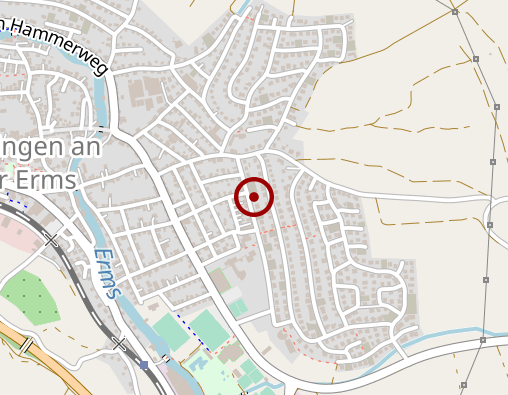 Karte: Betreuungsgruppe "Cafe HERBST-ZEITLOS" in Dettingen/Erms, Dienstag