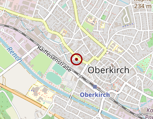 Karte: Baden Blitz Oberkirch Krankentransporte