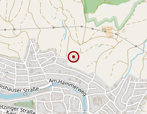 Karte: BruderhausDiakonie Stiftung Gustav Werner und Haus am Berg Gerontopsych. PH Königshöhe