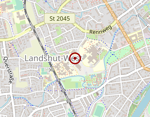 Karte: Bayerisches Rotes Kreuz Landesgeschäftsstelle