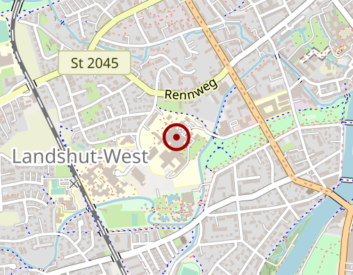 Karte: Klinikum Landshut gGmbH