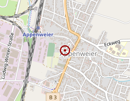 Karte: Bestattungen Hilzinger GmbH