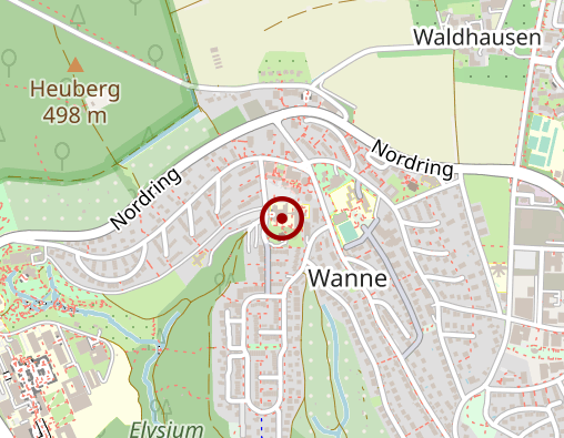 Karte: Evang. Heimstiftung GmbH Luise-Wetzel-Stift Alten- und Pflegeheim