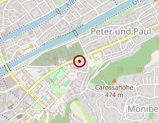 Karte: aiutanda ambulanter Pflegedienst Landshut