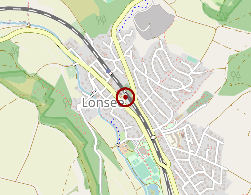 Karte: AWO Sozial gGmbH Seniorenzentrum Lonsee