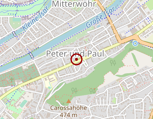 Karte: Stadler Martina Physiotherapie und Osteopathie