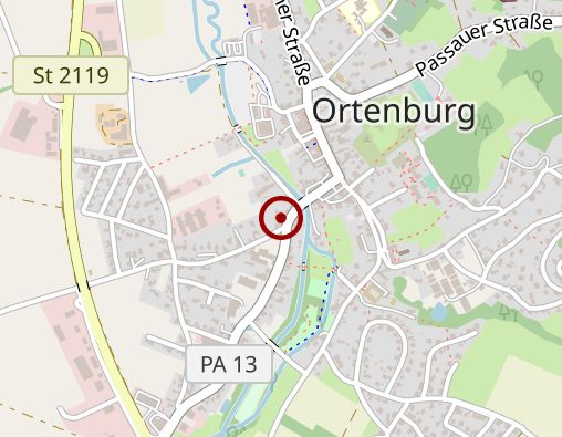 Karte: Schlehuber Sabine Praxis für Ergotherapie