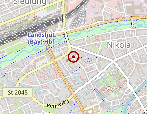 Karte: Krankengymnastikpraxis Physikum, Inh. Patricia Milic