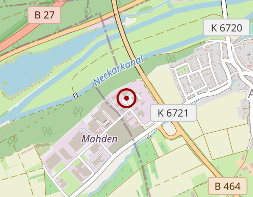 Karte: Gebrüder Bader GmbH Schlüsseldienst, 24 Std. Aufsperrdienst