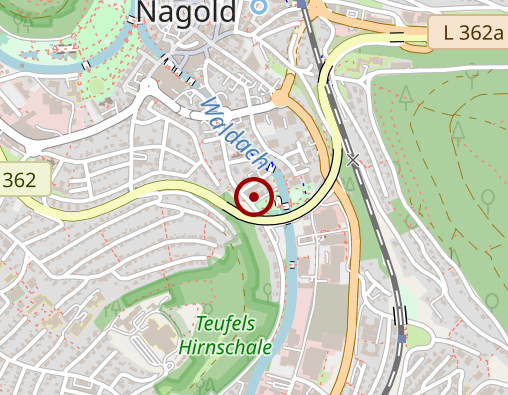 Karte: Diakoniestation Nagold