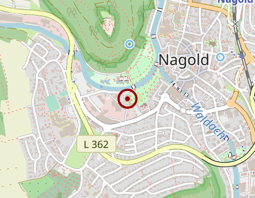 Karte: Seniorenzentrum Martha-Maria Nagold