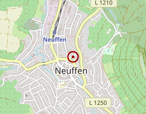 Karte: Diakoniestation Neuffener Tal