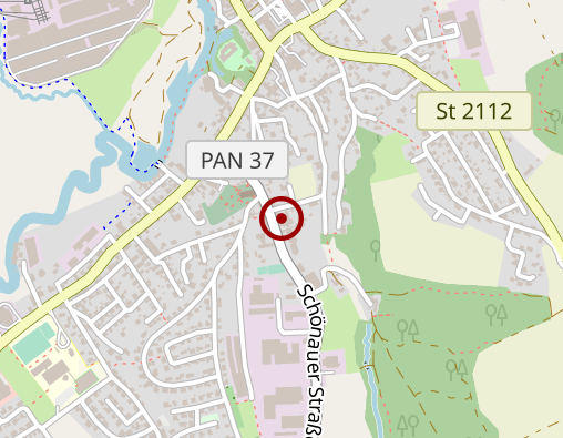 Karte: Parkwohnstift Arnstorf GmbH Zu Hause gut betreut - Arnstorf