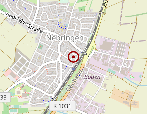 Karte: Wohlfühlen im Gäu Massagepraxis