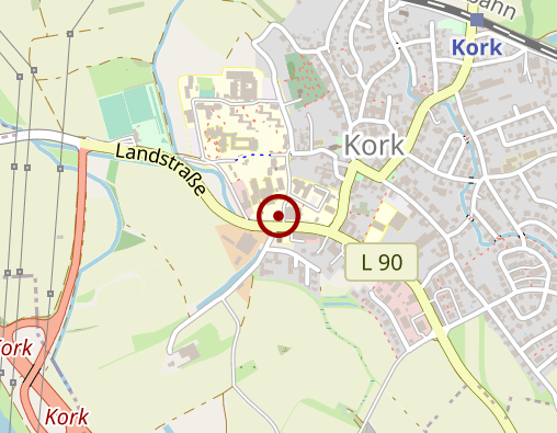 Karte: Epilepsiezentrum Kork