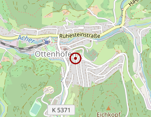 Karte: Median Achertal-Kliniken