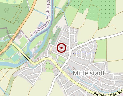 Karte: Seniorenzentrum Mittelstadt der Bruderhausdiakonie